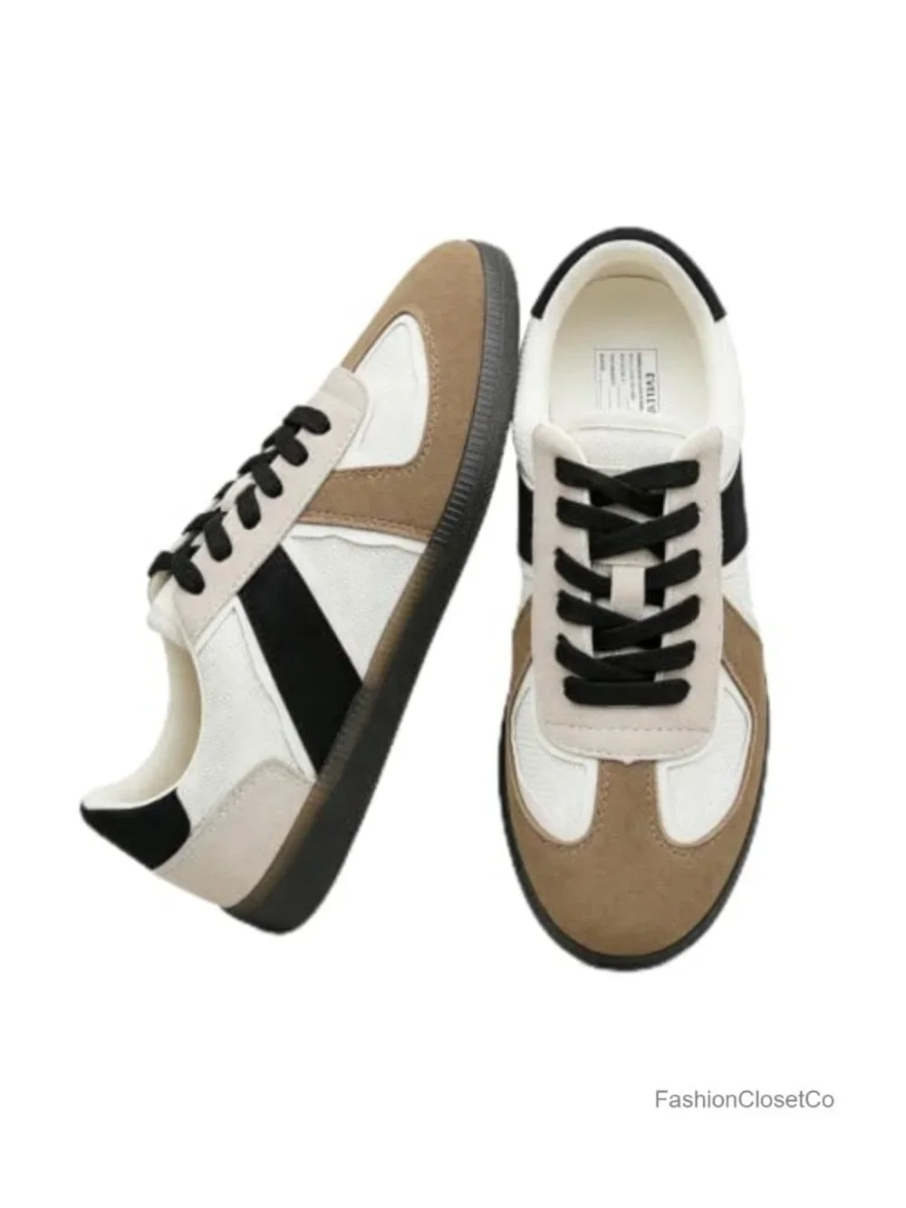 Retro Casual Walking Shoes - Breathable Mesh & Soft Suede Upper, Non-Slip PVC